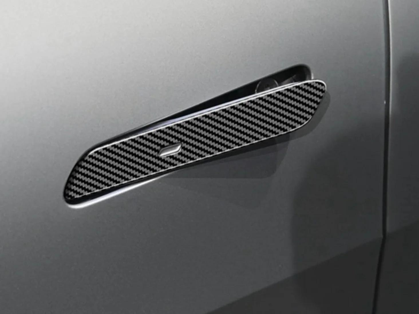 Carbon Fiber Door Handle Covers | Kia EV6 - Image 3