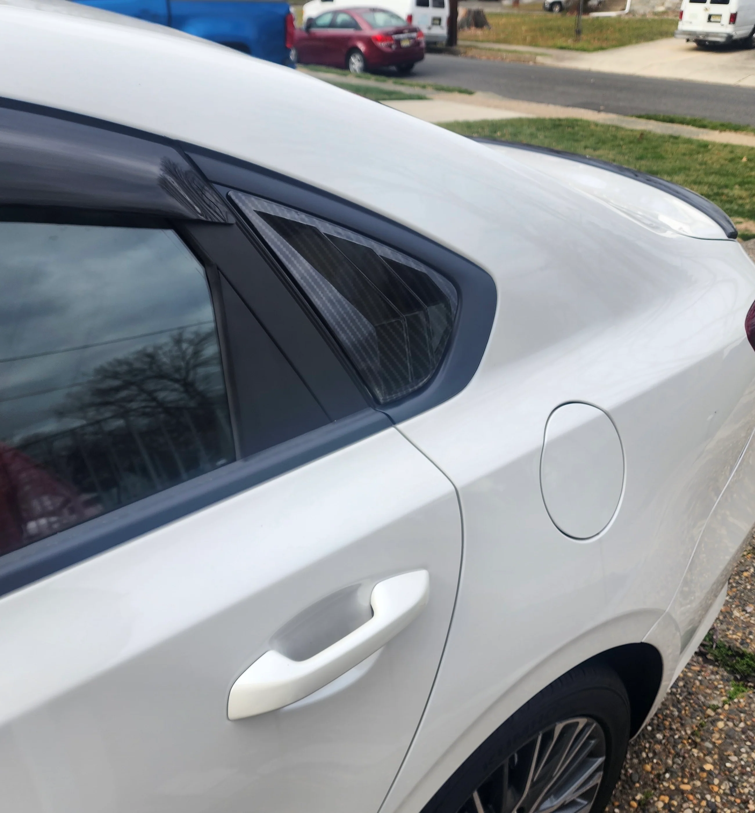 Kia Forte Side Window Louver Cover - Image 3