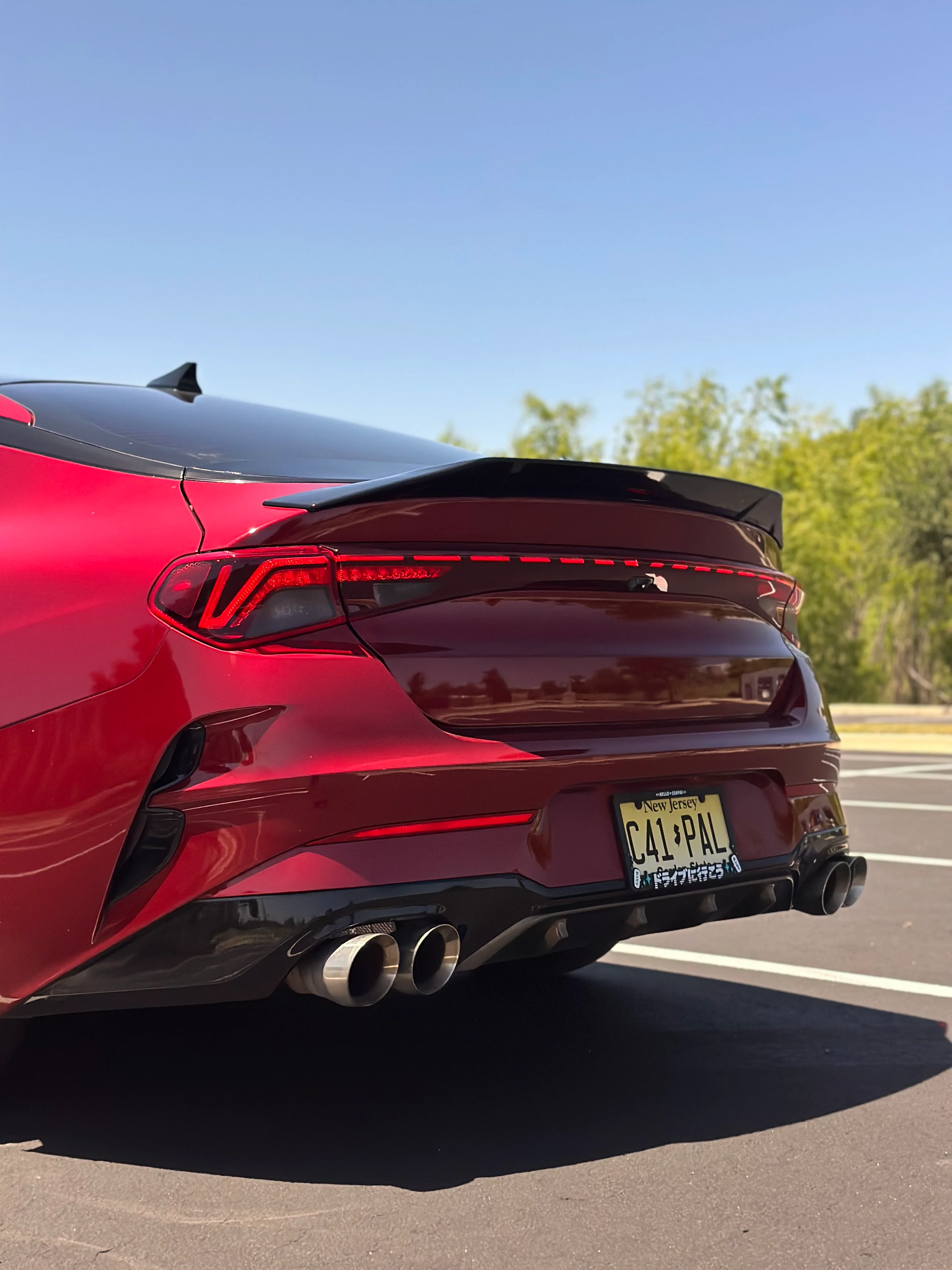 Kia K5 Duckbill Style Spoiler (2021-2024) | Easy Installation using 3M Tape - Image 3