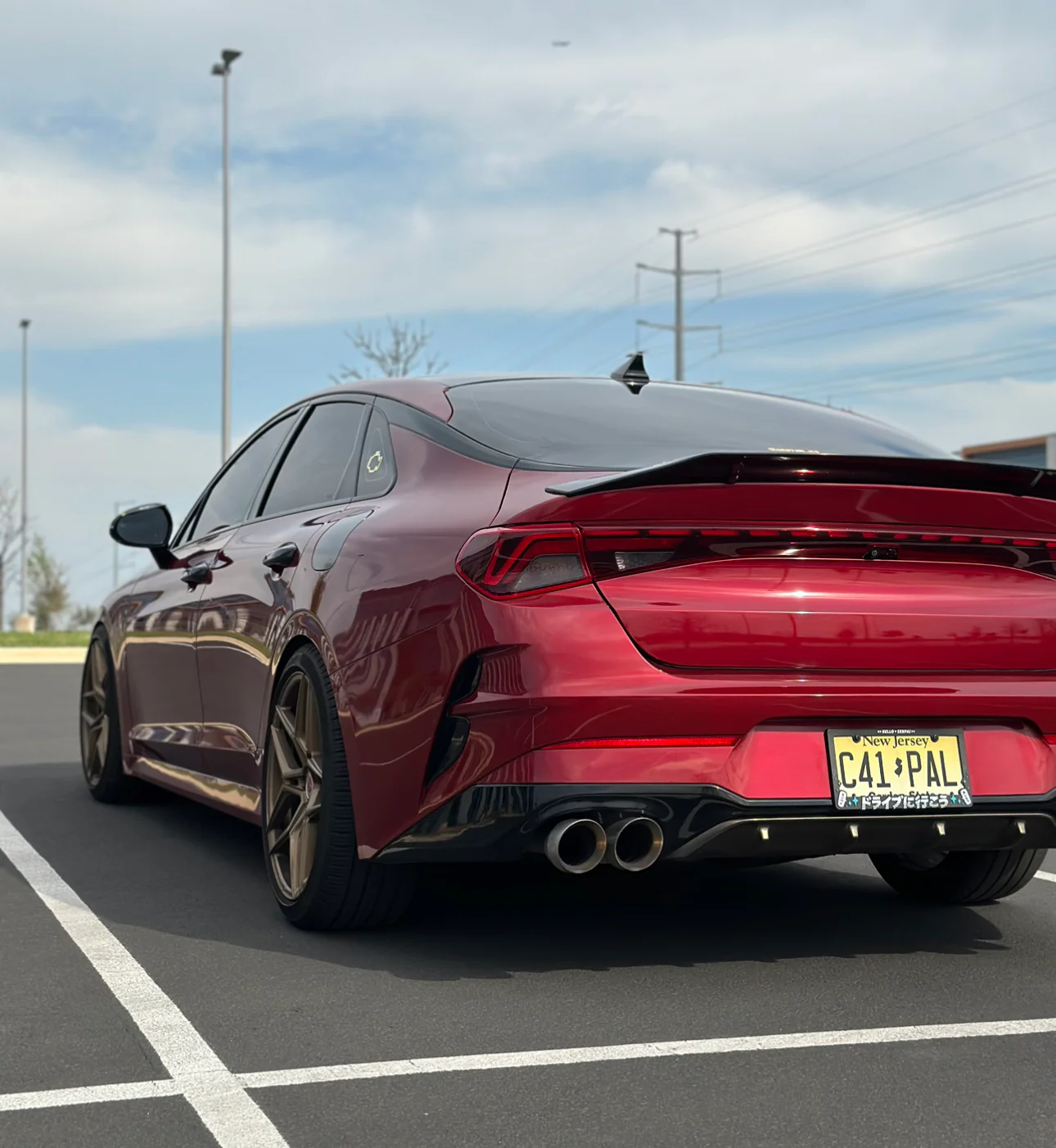 Kia K5 Duckbill Style Spoiler (2021-2024) | Easy Installation using 3M Tape - Image 4