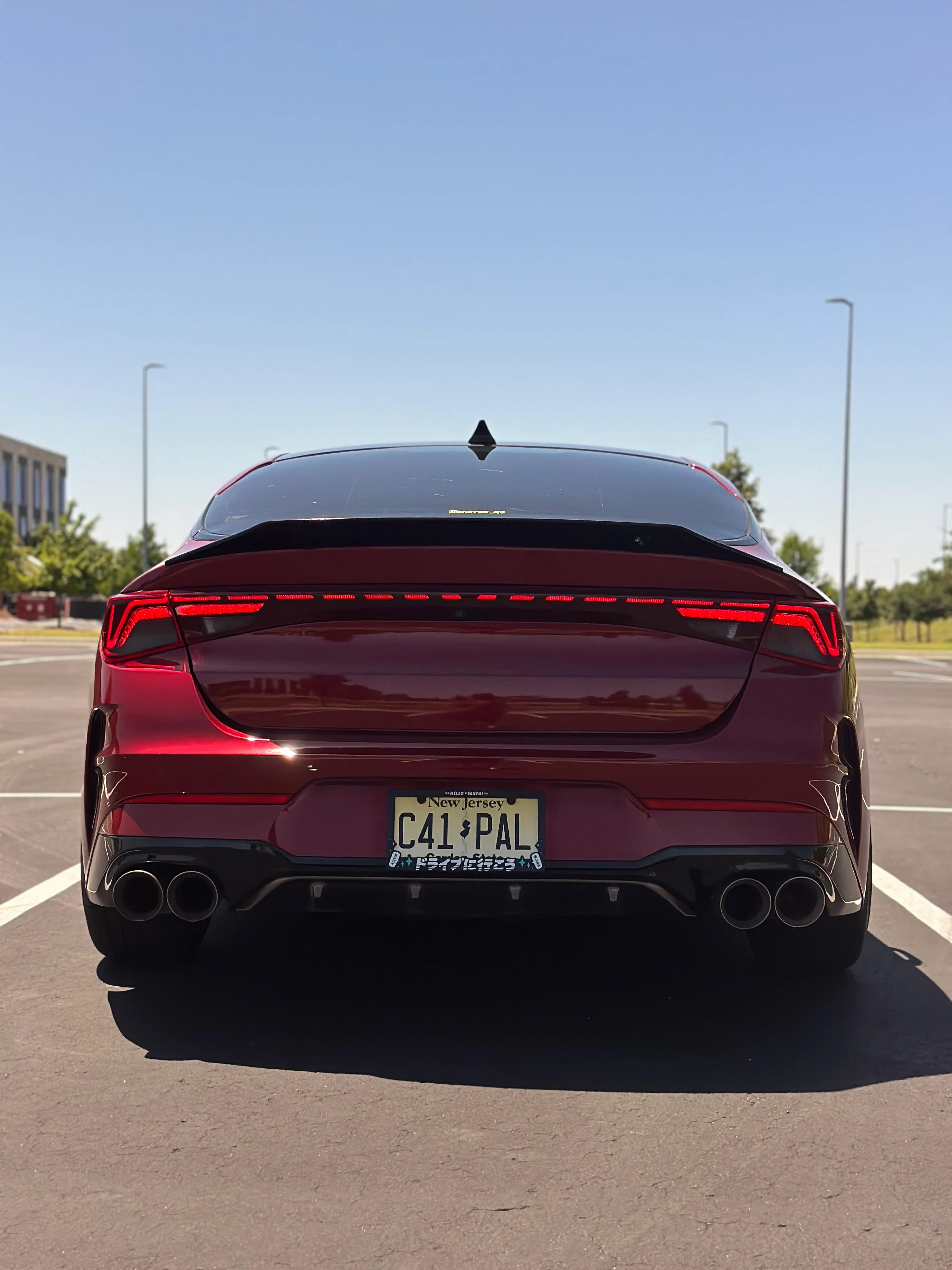 Kia K5 Duckbill Style Spoiler (2021-2024) | Easy Installation using 3M Tape - Image 5